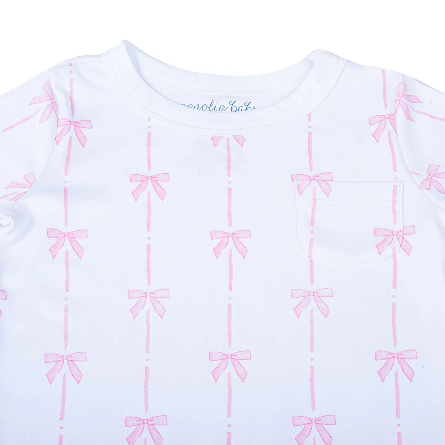 Amelia's Classics Long Sleeve Bow Pajamas