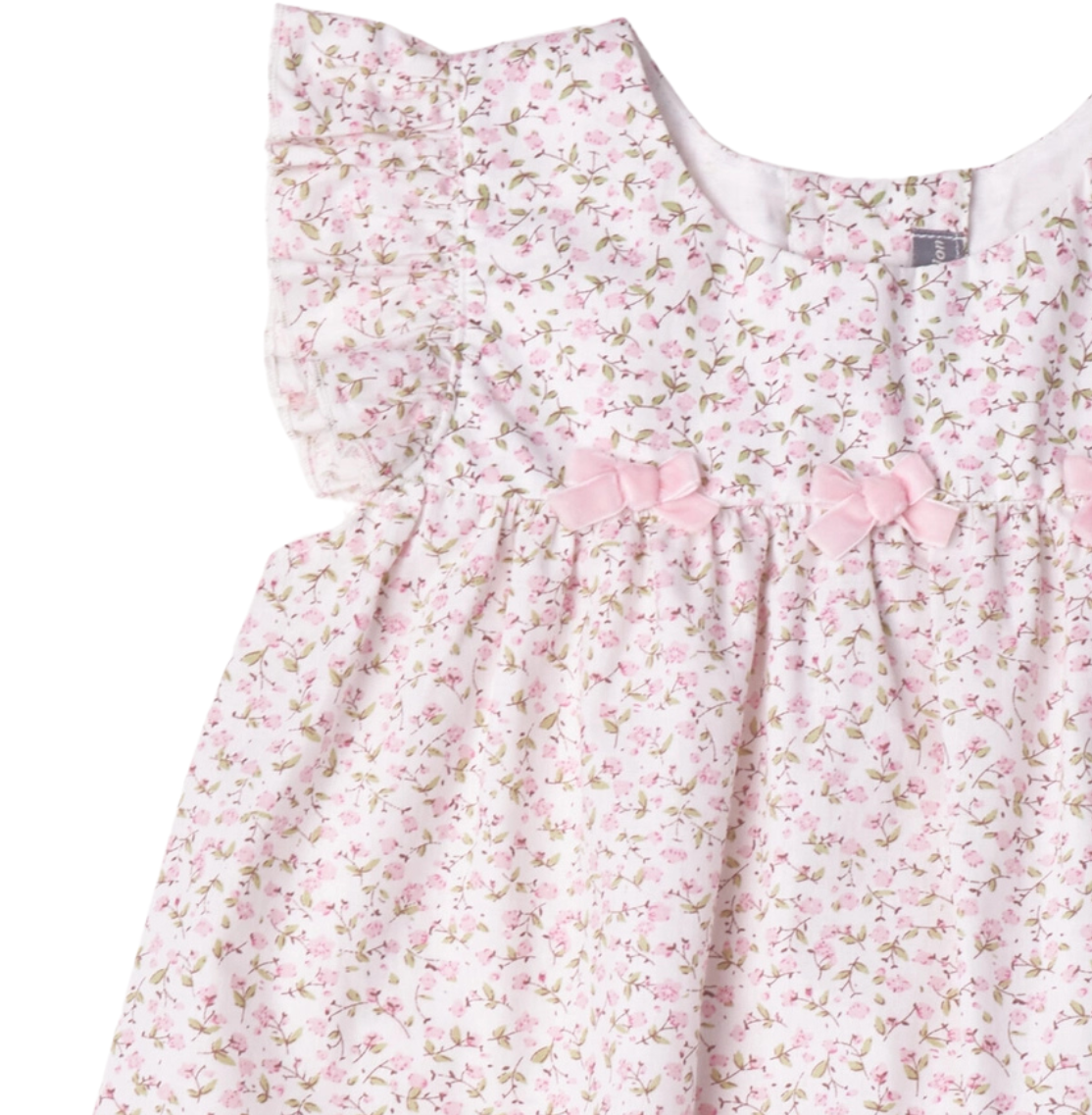Blush Floral Bow Set