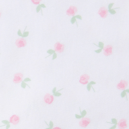 Flower Print Burp Cloth