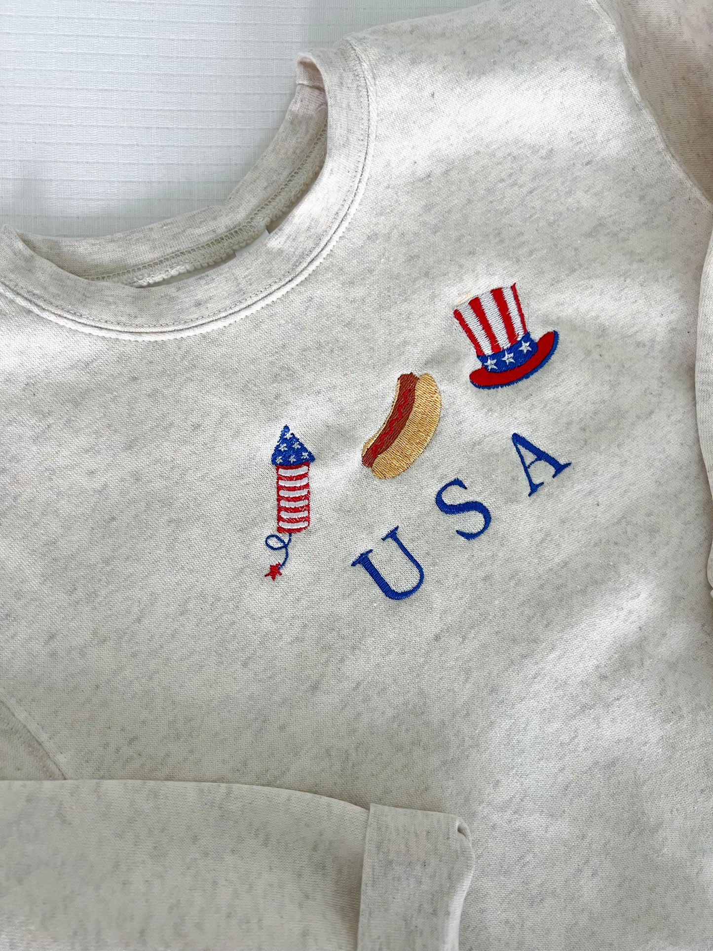 Patriotic USA Icon Sweatshirt