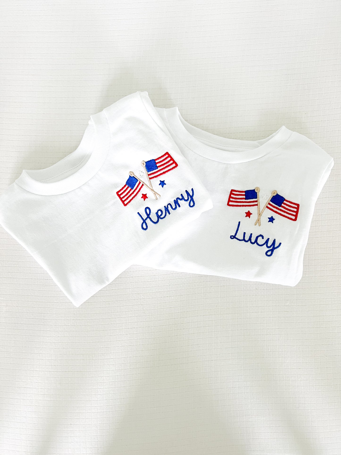 Monogrammed Flag T - Shirt