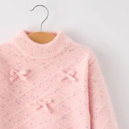 Pink Bow Sweater
