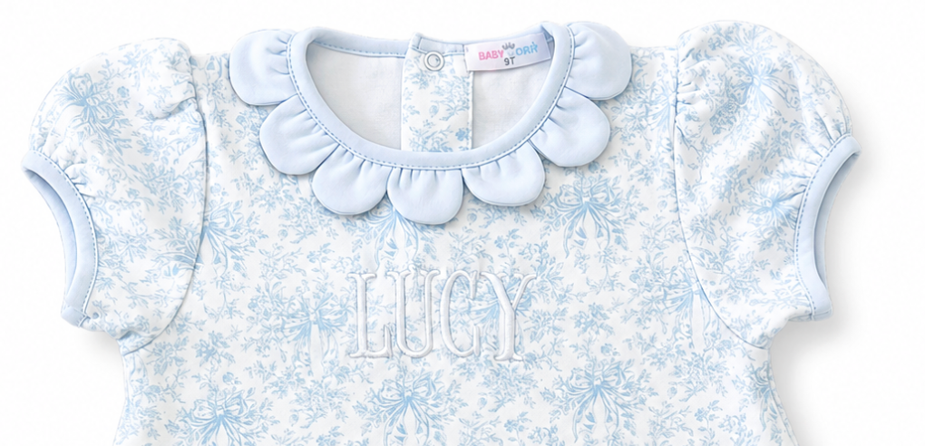 Monogrammed Sisi Dress