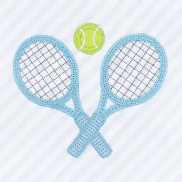 Courtside Cuties Applique Bubble