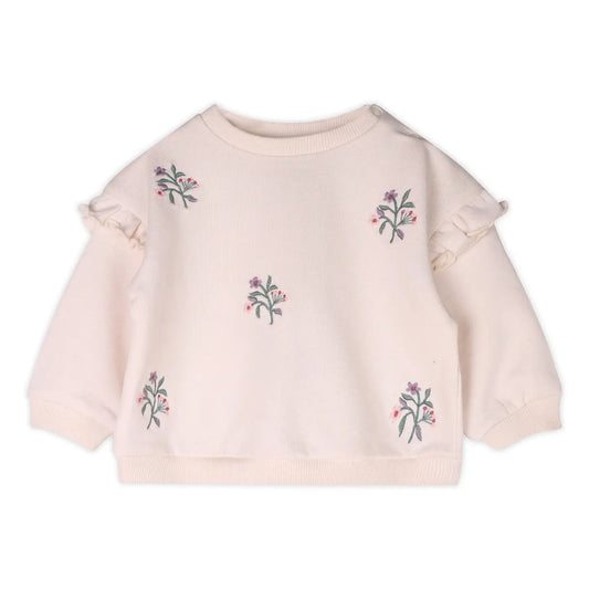 Violet Bouquet Baby Sweatshirt & Legging Set