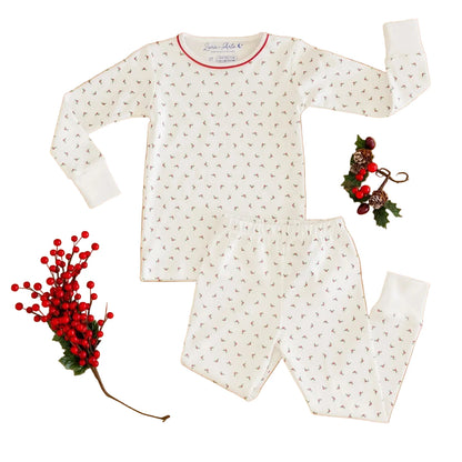 Winter Berries Long Pajamas