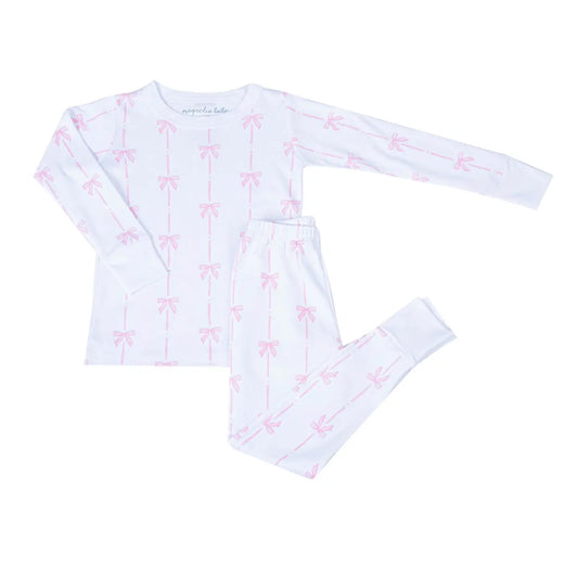 Amelia's Classics Long Sleeve Bow Pajamas