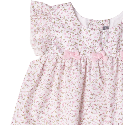 Blush Floral Bow Set