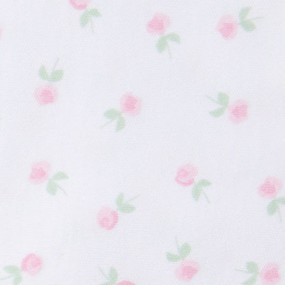 Flower Print Burp Cloth