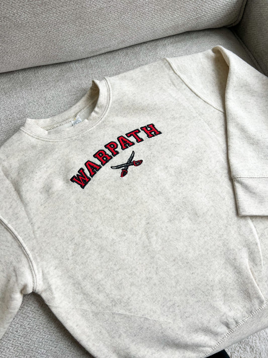 Warpath Sweatshirt - Black and Red