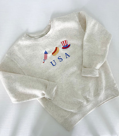 Patriotic USA Icon Sweatshirt