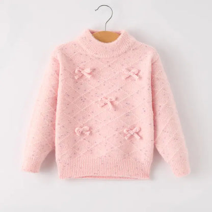 Pink Bow Sweater