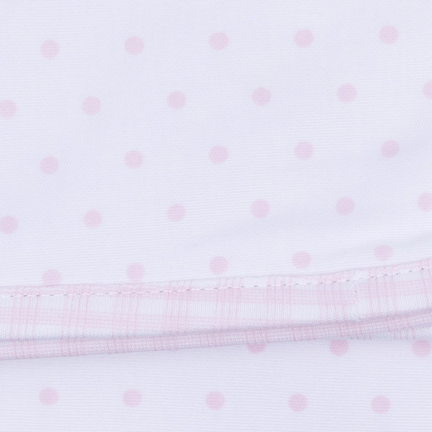 Gingham Dots Footie
