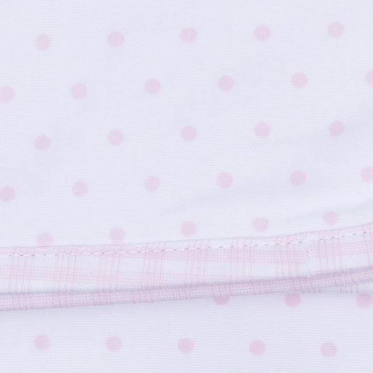Gingham Dots Footie