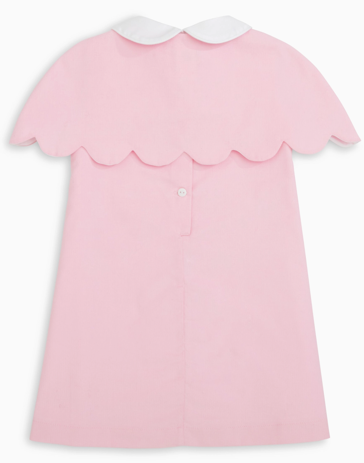 The Capelet Dress - Pink Pinwale Corduroy