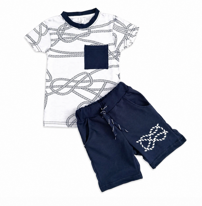 Sailor Knot Shirt and Short Set