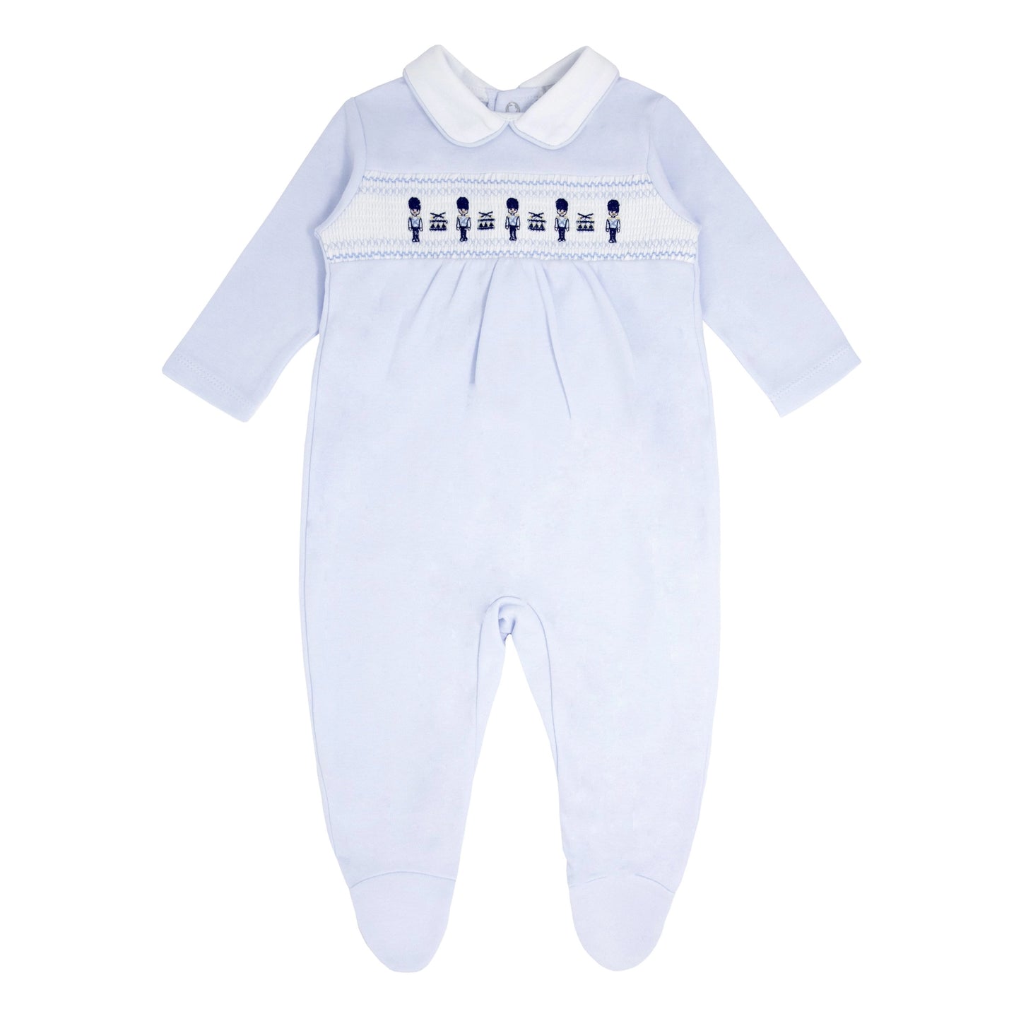 Smocked Toy Soldier Sleeper