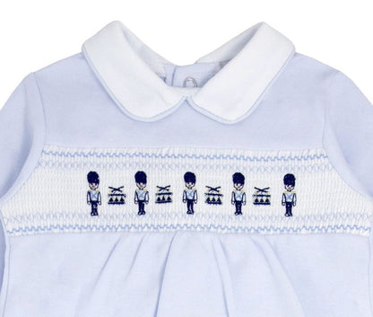 Smocked Toy Soldier Sleeper
