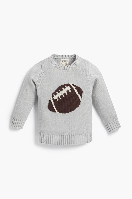 Knit Vintage Football Sweater