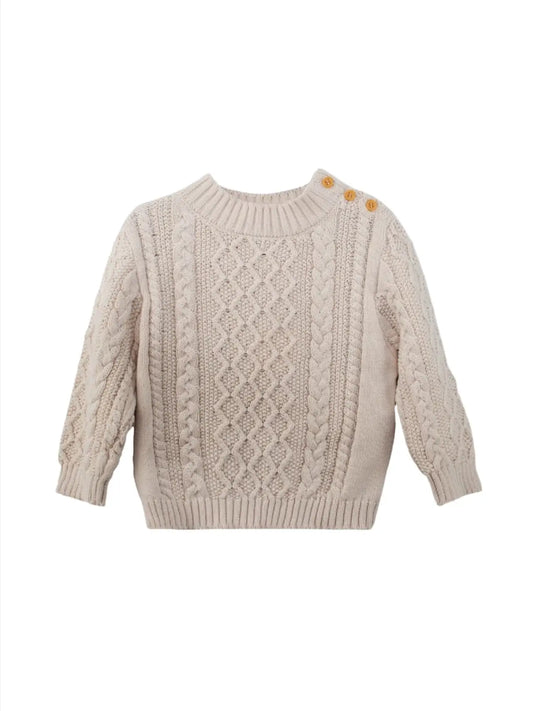 Fisherman Pullover Boy Sweater