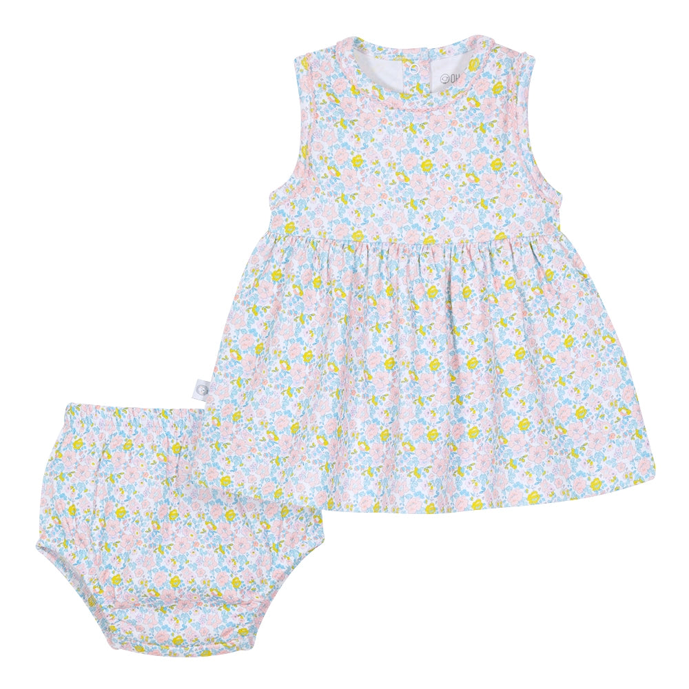 Monogrammed Liberty Baby Dress