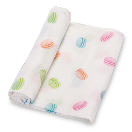 Le Macaron Baby Muslin Swaddle Blanket