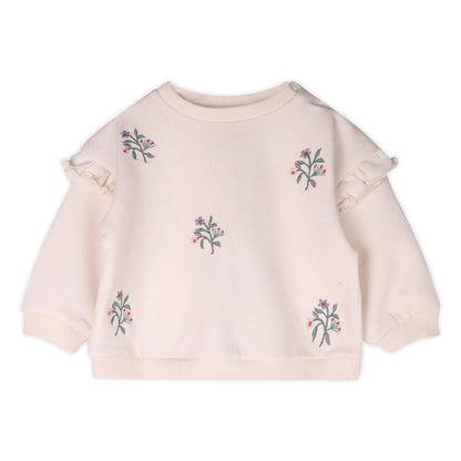 Violet Bouquet Baby Sweatshirt & Legging Set
